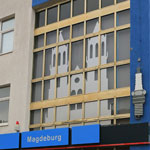 Bosch | Fensterfassade bei Tag